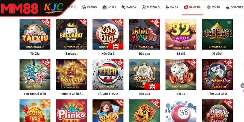 Game bài MM88 chính là một điểm đến nổi bật trên nền tảng online